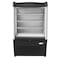 Koolmore 36" Open Air Merchandiser Grab and Go Refrigerator with LED Lighting and Night Curtain CDAU-13C - alternate 5